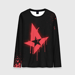 Лонгслив мужской Astralis: Black collection, цвет: 3D-принт
