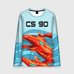 Лонгслив мужской CS GO: AR Style, цвет: 3D-принт