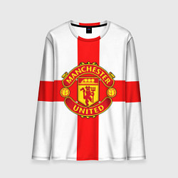 Лонгслив мужской Manchester Utd: England, цвет: 3D-принт