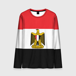 Мужской лонгслив Флаг и герб Египта