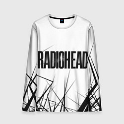 Лонгслив мужской Radiohead 5, цвет: 3D-принт