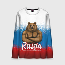 Мужской лонгслив Russian Bear