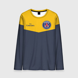 Мужской лонгслив PSG: Navy Yellow