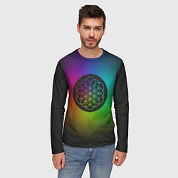 Лонгслив мужской Coldplay Colour, цвет: 3D-принт — фото 2