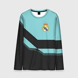Лонгслив мужской Real Madrid 2018 1, цвет: 3D-принт
