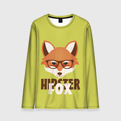 Мужской лонгслив Hipster Fox