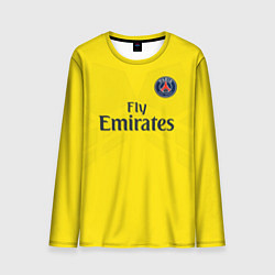 Лонгслив мужской PSG FC: Neymar Away 17/18, цвет: 3D-принт