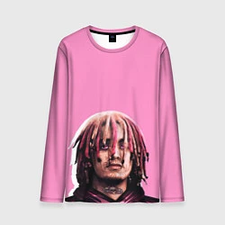 Лонгслив мужской Lil Pump: Pink, цвет: 3D-принт