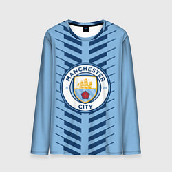 Лонгслив мужской FC Manchester City: Creative, цвет: 3D-принт