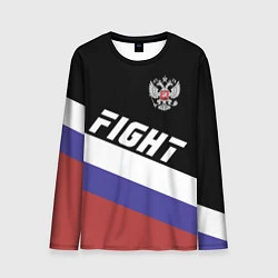 Мужской лонгслив Fight Russia