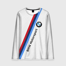 Мужской лонгслив BMW Motorsport: White Carbon