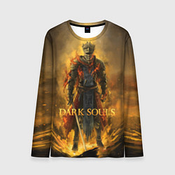 Лонгслив мужской Dark Souls: Flame Knight, цвет: 3D-принт