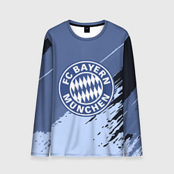 Лонгслив мужской FC Bayern Munchen: Abstract style, цвет: 3D-принт