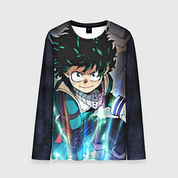Мужской лонгслив My Hero Academia синий свет