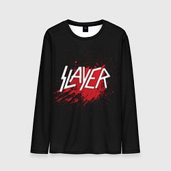 Лонгслив мужской Slayer Blood, цвет: 3D-принт