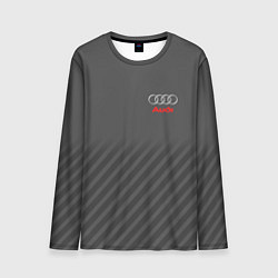 Лонгслив мужской Audi: Grey Sport Line, цвет: 3D-принт