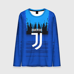 Мужской лонгслив FC Juventus: Blue Abstract
