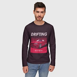 Лонгслив мужской Drifting Style, цвет: 3D-принт — фото 2