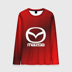 Лонгслив мужской Mazda: Red Carbon, цвет: 3D-принт