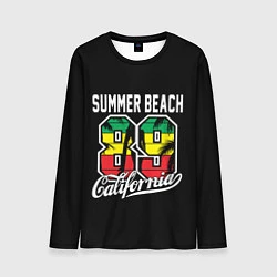 Лонгслив мужской Summer Beach 89, цвет: 3D-принт