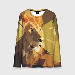 Лонгслив мужской Король лев, цвет: 3D-принт