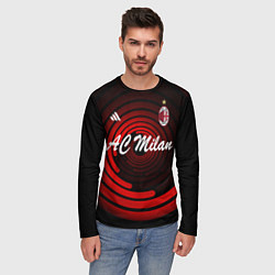 Лонгслив мужской AC Milan - FC, цвет: 3D-принт — фото 2