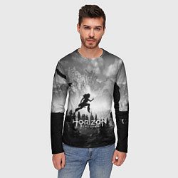 Лонгслив мужской Horizon Zero Dawn: Dark Runner, цвет: 3D-принт — фото 2