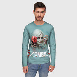 Лонгслив мужской I Zombie, цвет: 3D-принт — фото 2
