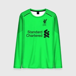 Лонгслив мужской Liverpool: Alisson GK 18-19, цвет: 3D-принт