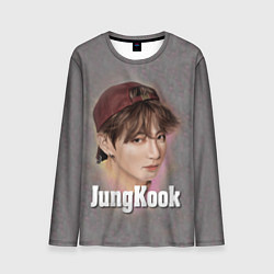 Лонгслив мужской BTS JungKook, цвет: 3D-принт