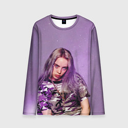 Лонгслив мужской Billie Eilish: Violet Fashion, цвет: 3D-принт