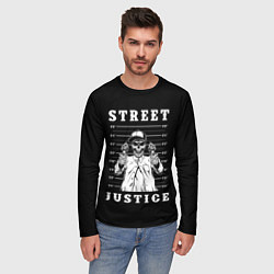 Лонгслив мужской Street Justice, цвет: 3D-принт — фото 2