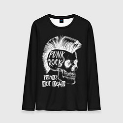 Лонгслив мужской Панки не умирают, цвет: 3D-принт