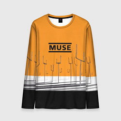 Мужской лонгслив Muse: Orange Mood