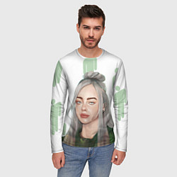 Лонгслив мужской Billie Eilish, цвет: 3D-принт — фото 2