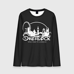 Мужской лонгслив Sherlock