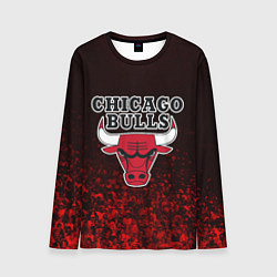 Лонгслив мужской CHICAGO BULLS, цвет: 3D-принт