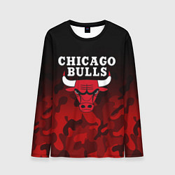 Лонгслив мужской CHICAGO BULLS, цвет: 3D-принт