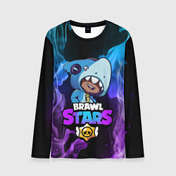 Мужской лонгслив Brawl Stars LEON SHARK