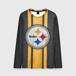 Лонгслив мужской Pittsburgh Steelers, цвет: 3D-принт