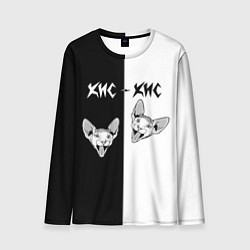 Лонгслив мужской Кис-Кис, цвет: 3D-принт