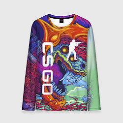 Мужской лонгслив CS GO HYPERBEAST