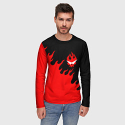 Лонгслив мужской GURREN LAGANN, цвет: 3D-принт — фото 2