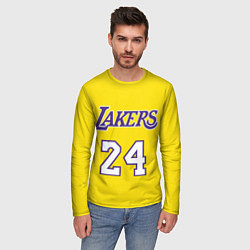 Лонгслив мужской Kobe Bryant 24, цвет: 3D-принт — фото 2