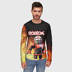 Лонгслив мужской ROBLOX, цвет: 3D-принт — фото 2