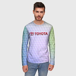 Лонгслив мужской TOYOTA, цвет: 3D-принт — фото 2
