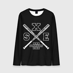Лонгслив мужской Straight edge, цвет: 3D-принт