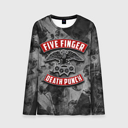 Лонгслив мужской Five Finger Death Punch, цвет: 3D-принт