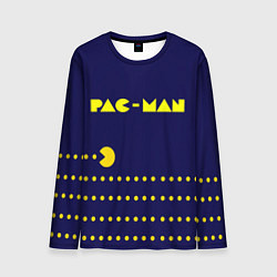 Лонгслив мужской PAC-MAN, цвет: 3D-принт
