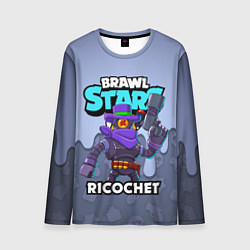 Лонгслив мужской BRAWL STARS RICOCHET, цвет: 3D-принт